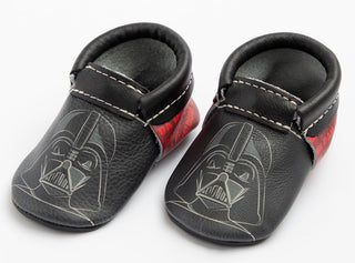 Freshly Picked Star Wars Darth Vader City Soft Sole Moccasins, Freshly Picked, Black Friday, Cyber Monday, Darth Vader, Els PW 5060, Els PW 8258, End of Year, End of Year Sale, Freshly Picked