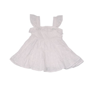 Angel Dear Eyelet White 3 Tiered Ruffle Sundress, Angel Dear, Angel Dear, Angel Dear 3 Tiered Ruffle Sundress, Angel Dear Dress, Angel Dear SS23, cf-size-18-24-months, cf-size-4t, cf-type-dre