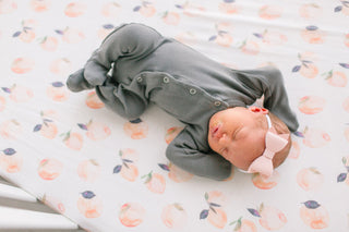 Copper Pearl Caroline Fitted Crib Sheet, Copper Pearl, Copper Pearl Caroline, Copper Pearl Caroline Fitted Crib Sheet, Copper Pearl Crib Sheet, Copper Pearl Fitted Crib Sheet, Copper Pearl Gr
