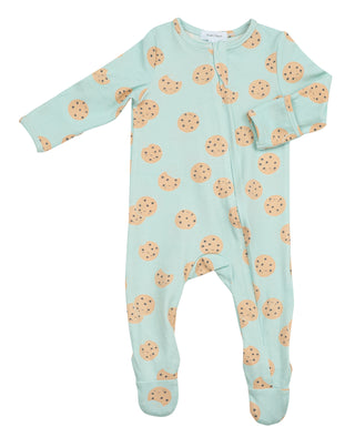 Angel Dear Cookies Bamboo Footie with Zipper, Angel Dear, angel Dear, Angel Dear Bamboo Footie, Angel dear Cookie, Angel Dear Cookies, Angel Dear Cookies Bamboo Footie with Zipper, Angel Dear