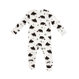 Angel Dear Bears Footie with Zipper, Angel Dear, angel Dear, Angel Dear Bamboo Footie, Angel Dear Bears, Angel Dear Fall 2021, Angel Dear Footie with Zipper, Bamboo Footie, CM22, Footie with