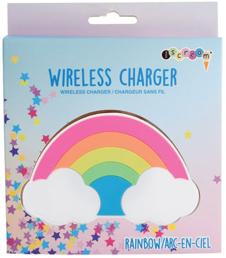 Iscream Rainbow Wireless Charger, Iscream, Cell Phone Accessory, Iscrea, iscream, Iscream Rainbow, Iscream Rainbow Wireless Charger, iscream-shop, Rainbows, Tween Gift, Tween Gifts, Wireless