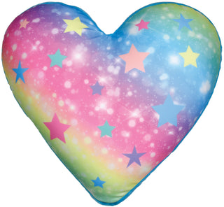 Iscream Shimmering Rainbow Heart Scented Microbead Pillow, Iscream, Camp Gift, EB Girls, iscream, iscream pillow, Iscream Pillows, Iscream Scented Pillow, Iscream Shimmering Rainbow, Iscream