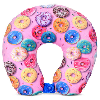 Iscream Go Do-Nuts Neck Pillow, Iscream, Camp Gift, cf-type-pillow, cf-vendor-iscream, Donut, Donuts, Go Do-Nuts, iscream, iscream-shop, Neck Pillow, Travel Neck Pillow, Travel Pillow, Pillow