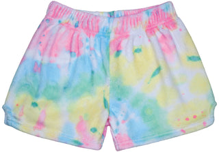 Iscream Swirl Tie Dye Plush Shorts, Iscream, Corgi, EB Girls, Fleece Shorts, Gifts for Tween, Girls Sleep Shorts, iscream, Iscream Corgi, iscream shorts, Iscream Swirl Tie Dye, Iscream Swirl