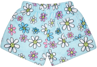 Iscream Daisy Plush Shorts, Iscream, EB Girls, Fleece Shorts, Gifts for Tween, Girls Sleep Shorts, iscream, Iscream Daisy, Iscream Daisy Plush Shorts, iscream shorts, iscream-shop, plush shor