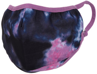 Iscream Children's Face Mask - Indigo & Pink Tie Dye, iScream, Child Face Mask, Child Face MAskCute Kids Face MAsk, Children's Mask, Cotton Face Mask, Cute Kids Face Mask, Els PW 11399, Face