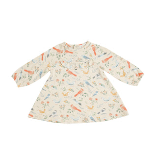 Angel Dear American Birds Ruffle Yoke Dress & Legging Set, Angel Dear, 2pc Outfit, angel Dear, Angel Dear 2pc Outfit, Angel Dear American Birds, Angel Dear American Birds Ruffle Yoke Dress &
