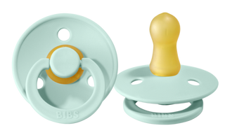 BIBS Pacifier 2 Pack - Mint, BIBS, BIBS, BIBS BPA-Free Natural Rubber Baby Pacifier, Bibs Classic Pacifier, BIBS Pacifier, BIBS Pacifier 2 Pack Mint, BIBS Pacifiers, Bibs Stage 1, Bibs Stage