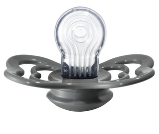 BIBS Supreme Silicone Pacifier - Iron, BIBS, BIBS, BIBS Pacifier, BIBS Pacifiers, Bibs Stage 1, Bibs Stage 2, Bibs Supreme, BIBS Supreme Pacifier, BIBS Supreme Silicone Pacifier, BIBS Supreme