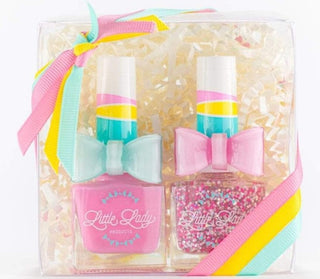 Bubblegum Unicorn Duo Scented Nail Polish Set, Little Lady Products, Bubblegum, cf-type-nail-polish, cf-vendor-little-lady-products, EB Girls, Glitter Nail Polish, Kids Nail Polish, Little La
