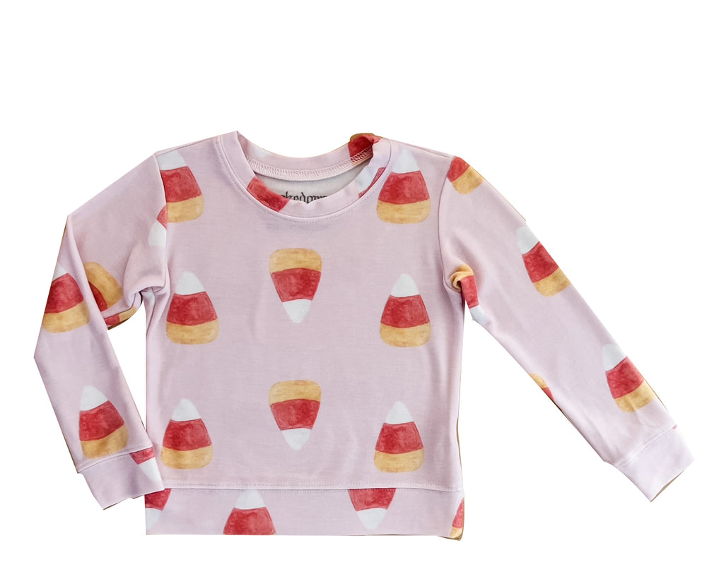 Brokedown Clothing Kid s Candy Corn Sweatshirt