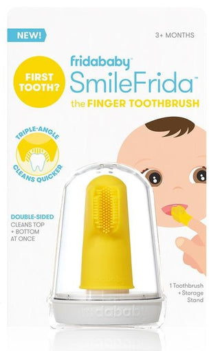 Frida Baby SmileFrida the FINGER TOOTHBRUSH, Frida, Baby Basics, Baby Shower, Baby Shower Gift, cf-type-toothbrush, cf-vendor-frida, Frida Baby, Fridababy, Fridababy SmileFrida the FINGER TOO