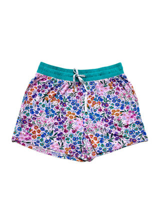 Little Sleepies Sweet Pea Floral Women's S/S Top w/Shorts Pajama Set, Little Sleepies, CM22, Little Sleepies Bella Blooms, Little Sleepies Bella Blooms Women's 2pc Bamboo S/S Pajama Set, Litt