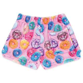 Iscream Go Do-Nuts Plush Shorts, Iscream, Disco Daydream, Donuts, EB Girls, Fleece Shorts, Gifts for Tween, Girls Sleep Shorts, Go Do-Nuts, iscream, Iscream Plush Shorts, iscream shorts, iscr
