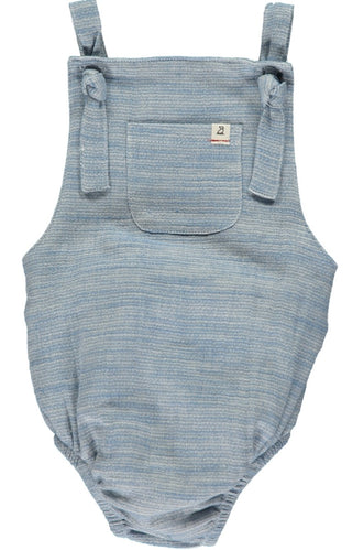 Me & Henry Pale Blue Gauze Knotted Bubble, Me & Henry, Boy Bubble Romper, Boys Clothing, Bubble Romper, Infant Boy Clothing, JAN23, Me & Henry, Me & Henry Pale Blue Gauze Knotted Bubble, Me a