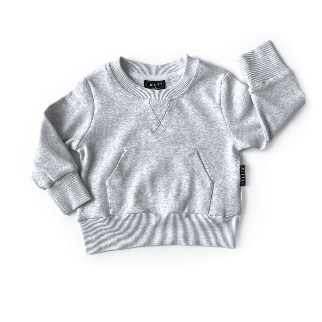 Light heather grey sweatshirt cheap