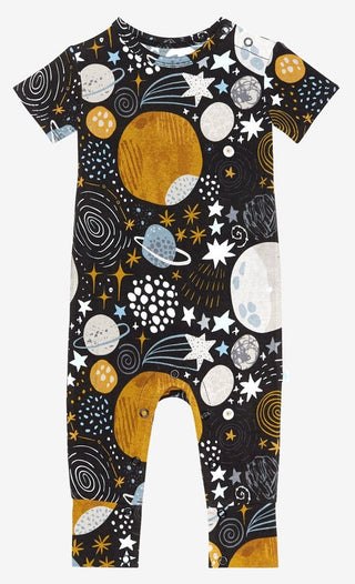 Posh Peanut Nova S/S Romper, Posh Peanut, Gender Neutral, Gender Neutral Baby Gift, Gender Neutral Unizes, Outer Space, Posh Peanut, Posh Peanut Nova, Posh Peanut Nova S/S Romper, Posh Peanut