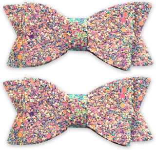 Baby Bling Multi Confetti Glitter Clip Set, Baby Bling, Baby Bling, Baby Bling Bows, Baby Bling Clip Set, Baby Bling Hair Clip Set, Baby Bling Multi Confetti Glitter Clip Set, Baby Bling Spri