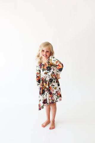 Posh Peanut Corinne L/S Henley Twirl Dress, Posh Peanut, Corinne, Corrinne, Posh Peanut, Posh Peanut Corinne, Posh Peanut Corinne L/S Henley Twirl Dress, Posh Peanut Corrine, Posh Peanut Dres