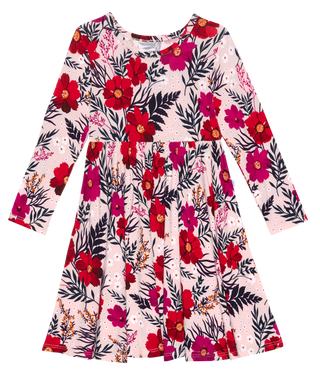 Posh Peanut Chloe L/S Twirl Dress, Posh Peanut, Posh Peanut, Posh Peanut Chloe, Posh Peanut Chloe L/S Twirl Dress, Posh Peanut Dress, Posh Peanut Fall 2020, Posh Peanut Twirl dess, Posh Peanu