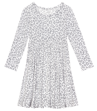 Posh Peanut Minka L/S Twirl Dress, Posh Peanut, Posh Peanut, Posh Peanut Dress, Posh Peanut Fall 2020, Posh Peanut Minka, Posh Peanut Minka L/S Twirl Dress, Posh Peanut Snow Leopard, Posh Pea