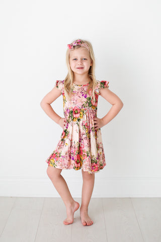 Posh Peanut June Ruffled Capsleeve Twirl Dress, Posh Peanut, Posh Peanut, Posh Peanut Dress, Posh Peanut June, Posh Peanut June Ruffled Capsleeve Twirl Dress, Posh Peanut Ruffled Capsleeve Tw