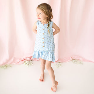 Posh Peanut Grace Henley Sleeveless Hi Low Dress, Posh Peanut, cf-size-4t, cf-type-dress, cf-vendor-posh-peanut, Posh Peanut, Posh Peanut Grace, Posh Peanut Grace Henley Sleeveless Hi Low Dre