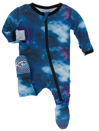 KicKee Pants Wine Grapes Galaxy Footie with Zipper, KicKee Pants, CM22, Footie, Footie with Snaps, KicKee, KicKee Footie, KicKee Footie with Zipper, KicKee Pants, KicKee Pants Astronomy, KicK