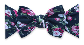 Baby Bling Black Floral Printed Knot Headband *Basically Bows & Bowties EXCLUSIVE*, Baby Bling, Baby Bling, Baby bling Black Floral, Baby Bling Black Floral Printed Knot Headband, Baby Bling