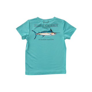 Prodoh Jaded Blue Marlin Performance S/S Tee, Prodoh, CM22, JAN23, Marlin Tee, Prodoh, Prodoh Jaded Blue Marlin Performance Tee, Prodoh Marlin, Prodoh Performance Tee, Prodoh Swim Shirt, Rash