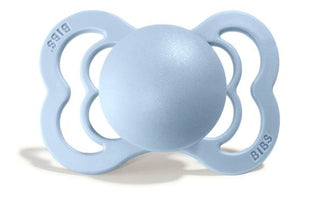 BIBS Supreme Silicone Pacifier - Baby Blue, BIBS, BIBS, BIBS Baby Blue, BIBS BPA-Free Natural Rubber Baby Pacifier, BIBS Pacifier, BIBS Pacifiers, Bibs Stage 1, Bibs Stage 2, Bibs Supreme, BI