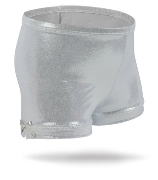 Silver Shimmer Monkeybar Buddies, Monkeybar Buddies, Back to School, cf-size-10, cf-size-3t, cf-size-4t, cf-size-6x, cf-size-7-8, cf-type-spandex-shorts, cf-vendor-monkeybar-buddies, monkey b
