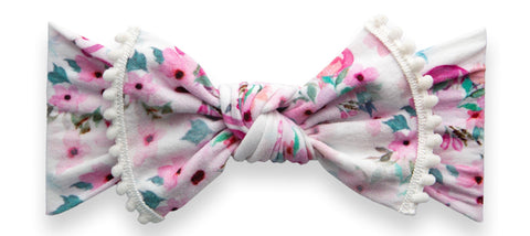 Baby Bling Flamingo Floral Trimmed Printed Knot Headband, Baby Bling, Baby Baby Bling Headbands, Baby Bling, Baby Bling Bows, Baby Bling Flamingo Floral, Baby Bling Flamingo Floral Trimmed Pr