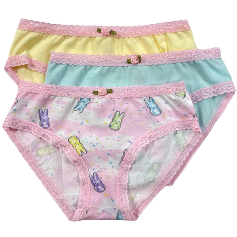 Esme Bunny Marshmallow 3pc Panty Set, Esme, Bunny Marshmallow, cf-size-large-7-8-years, cf-size-medium-6-6x, cf-size-small-4-5-years, cf-size-xsmall-2-3-years, cf-type-girls-underwear, cf-ven