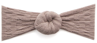 Baby Bling Taupe Waffle Bun, Baby Bling, Baby Bling, Baby Bling Bows, Baby Bling Bun Headband, Baby Bling Fall 2018 Release, Baby Bling headband, Baby Bling Knot Headband, Baby Bling top Knot