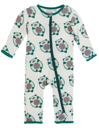 KicKee Pants Natural Ottercado Coverall with Zipper, KicKee Pants, CM22, Coverall, Coverall with Zipper, KicKee, KicKee Pants, KicKee Pants Coverall with Zipper, KicKee Pants Culinary Arts, N