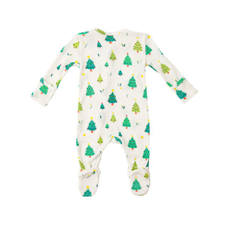 Angel Dear Happy Christmas Tree Thermal Footie with Zipper, Angel Dear, All Things Holiday, angel Dear, Angel Dear Bamboo Footie, Angel Dear Christmas, Angel Dear Footie with Zipper, Angel De