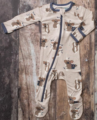 Bestaroo Koala Blue Footie w/Zipper, Bestaroo, Baby Shower, Baby Shower Gift, Beatsroo Koala, Besatroo Footie, Bestaroo, Bestaroo Koala Blue, Bestaroo Koala Blue Footie w/Zipper, Bestaroo Koa