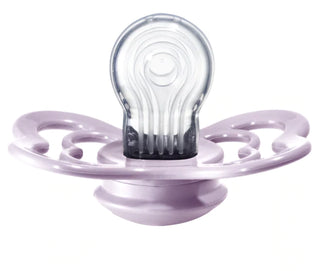 BIBS Supreme Silicone Pacifier 2 Pack - Dusky Lilac, BIBS, BIBS, BIBS Blossom, BIBS Dusky Lilac, BIBS Pacifier, BIBS Pacifiers, Bibs Stage 1, Bibs Stage 2, Bibs Supreme, BIBS Supreme Pacifier