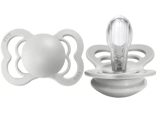 BIBS Supreme Silicone Pacifier 2 Pack - Haze, BIBS, BIBS, BIBS Haze, BIBS Pacifier, BIBS Pacifiers, Bibs Stage 1, Bibs Stage 2, Bibs Supreme, BIBS Supreme Pacifier, BIBS Supreme Silicone Paci