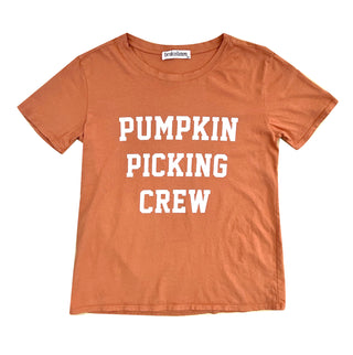 Brokedown Clothing Women's Pumpkin Picking Crew Tee, Brokedown Clothing, Brokedown, Brokedown Clothing, Brokedown Clothing Halloween, Brokedown Clothing Mommy & Me, Brokedown Clothing Pumpkin