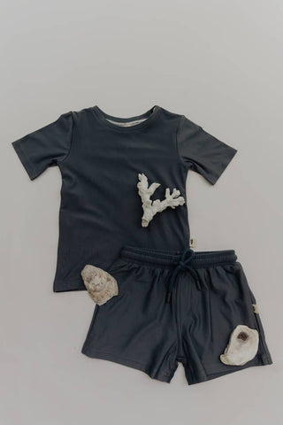 Babysprouts Boy's Swim Shorts in Dusty Blue, Babysprouts, Babysprouts, Babysprouts Boy's Swim Shorts, Boy's Swim Shorts, Boys Swimwear, cf-size-12-18-months, cf-size-18-24-months, cf-size-2,