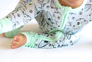Dream Big Little Co Surf's Up Dream Romper, Dream Big Little Co, cf-size-2t, cf-size-3-6-months, cf-type-pajamas, cf-vendor-dream-big-little-co, DBLC, Dream Big Little Co, Dream Big Little Co