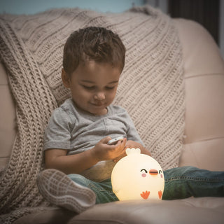 LumiPets Kawaii Touch Night Light - Chick, LumiWorld, cf-type-toy, cf-vendor-lumiworld, Chick, Easter, Easter Basket, Easter Basket Ideas, EB Baby, EB Boy, EB Boys, EB Girls, LED Nightlight,
