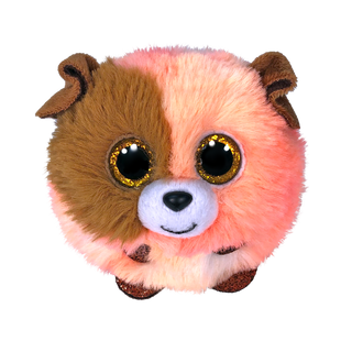 Mandarin the Dog Puffie, Ty Inc, Beanie Ball, Mandarin the Dog, Mandarin the Dog Puffie, Puffie, Puffy, Stuffed Animal, Ty, Ty Beanie Ball, Ty Inc, Ty Inc Puffies, Ty Inc Puffy, Ty Mandarin t