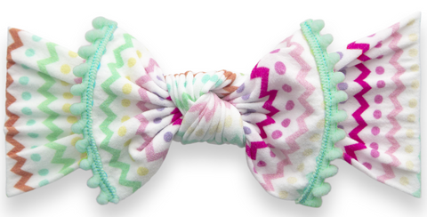 Baby Bling Easter Stripes Trimmed Printed Knot Headband, Baby Bling, Baby Baby Bling Headbands, Baby Bling, Baby Bling Bows, Baby Bling Easter Stripes, Baby Bling Easter Stripes Trimmed Print