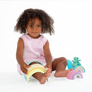 Dena Pastel Rainbow Large Stacking Toy, Dena, cf-type-toy, cf-vendor-dena, Dena, Dena Large Rainbow, Dena Large Stacking Toy, Dena Pastel Rainbow, Dena Pastel Rainbow Large Stacking Toy, Dena