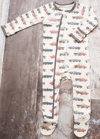 Bestaroo Hot Rod Cars Footie w/Zipper, Bestaroo, Baby Shower, Baby Shower Gift, Bestaroo, Bestaroo Footie, Bestaroo Footie with Zipper, Bestaroo Hot Rod Cars, Bestaroo Hot Rod Cars Footie w/Z