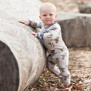 Bestaroo Koala Blue Footie w/Zipper, Bestaroo, Baby Shower, Baby Shower Gift, Beatsroo Koala, Besatroo Footie, Bestaroo, Bestaroo Koala Blue, Bestaroo Koala Blue Footie w/Zipper, Bestaroo Koa